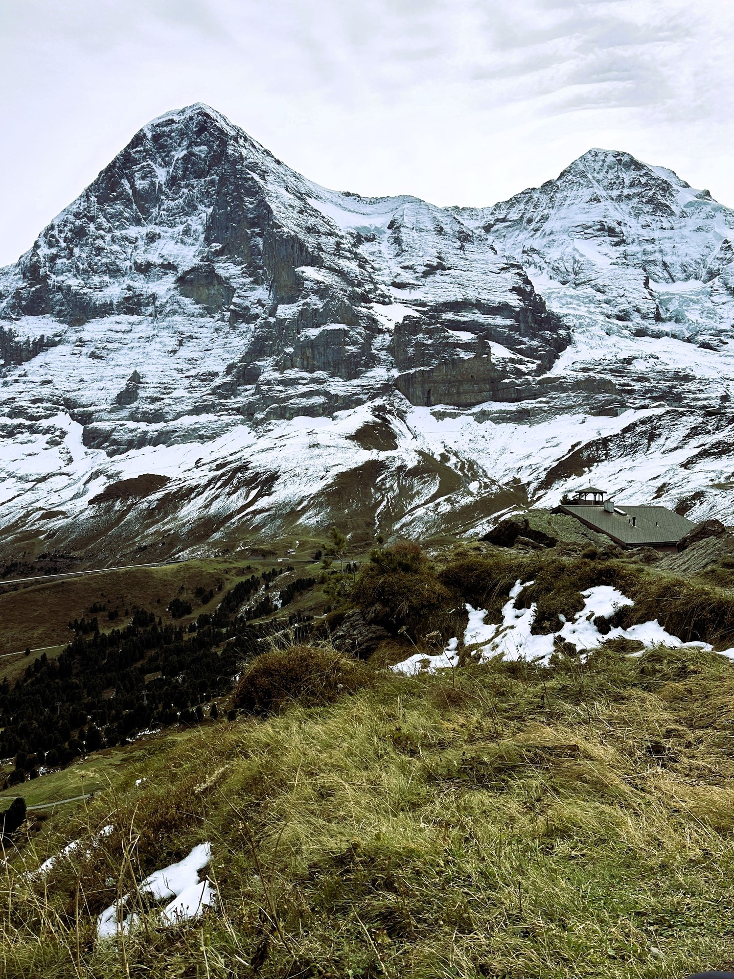 Hiking to Kleine Scheidegg
