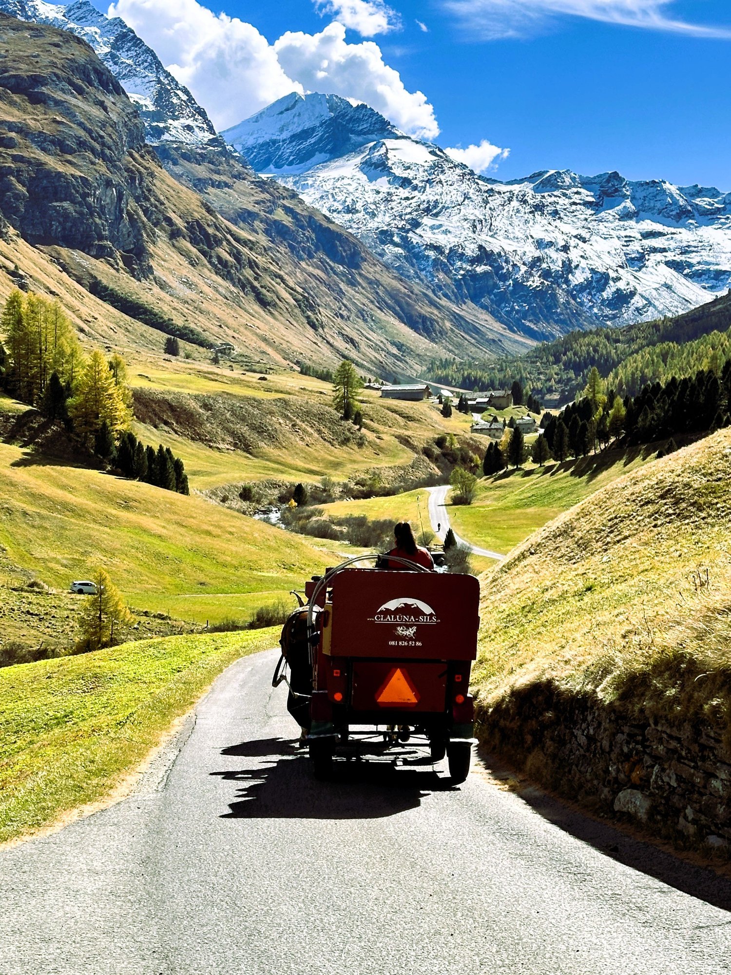 The walking back - Val Fex