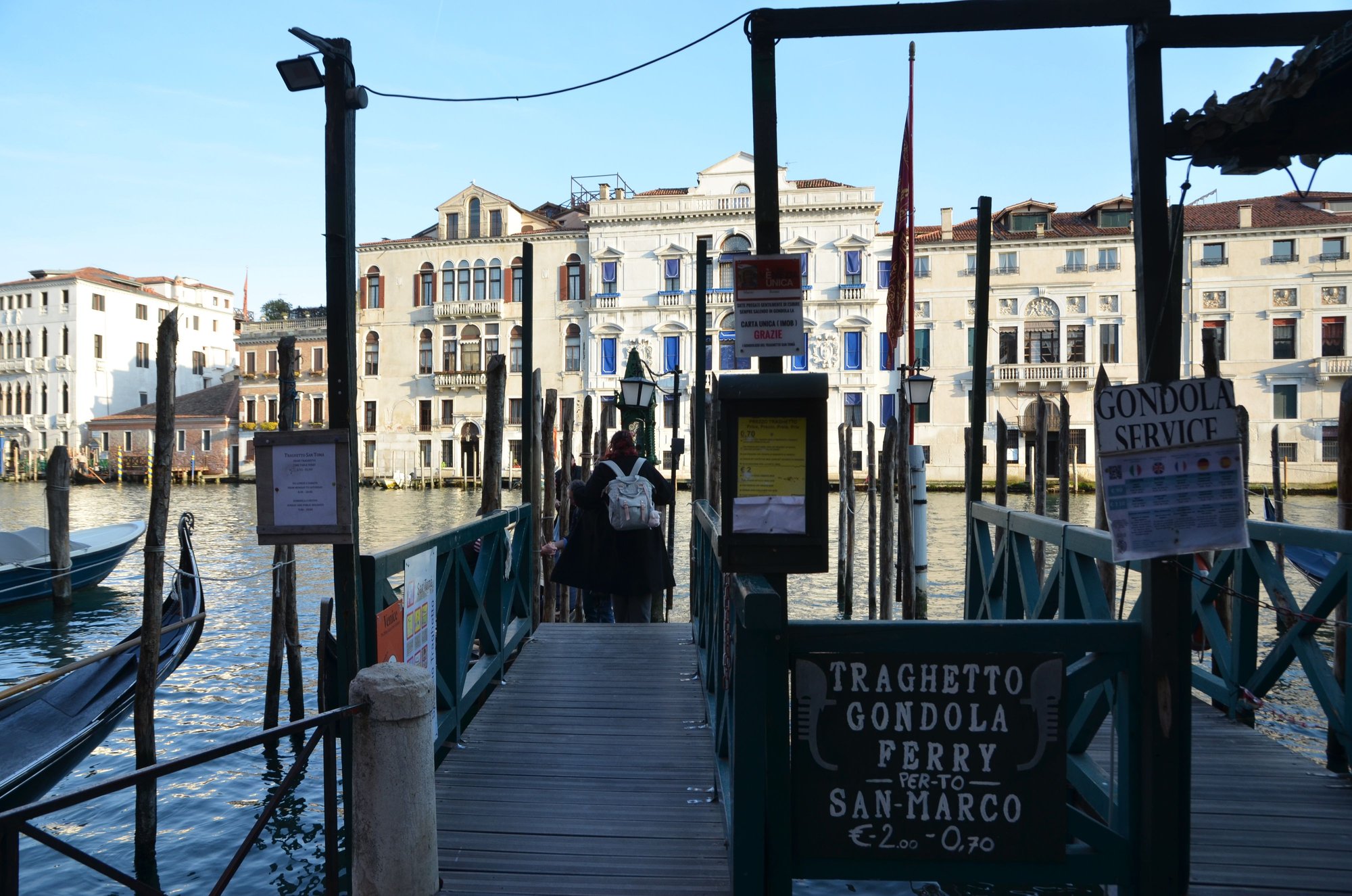 traghetto stop San Tom�