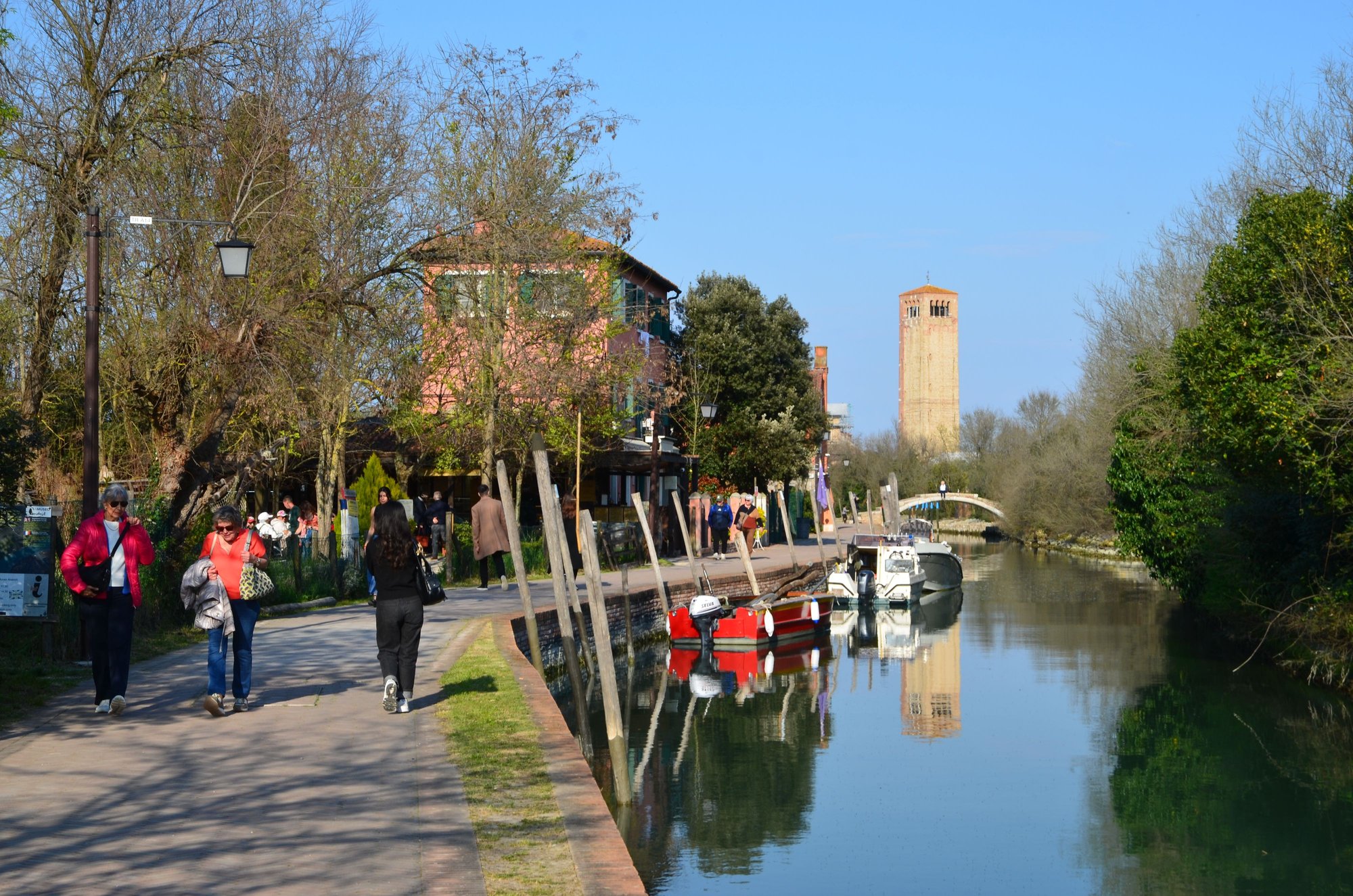 Torcello, a walk along the canal