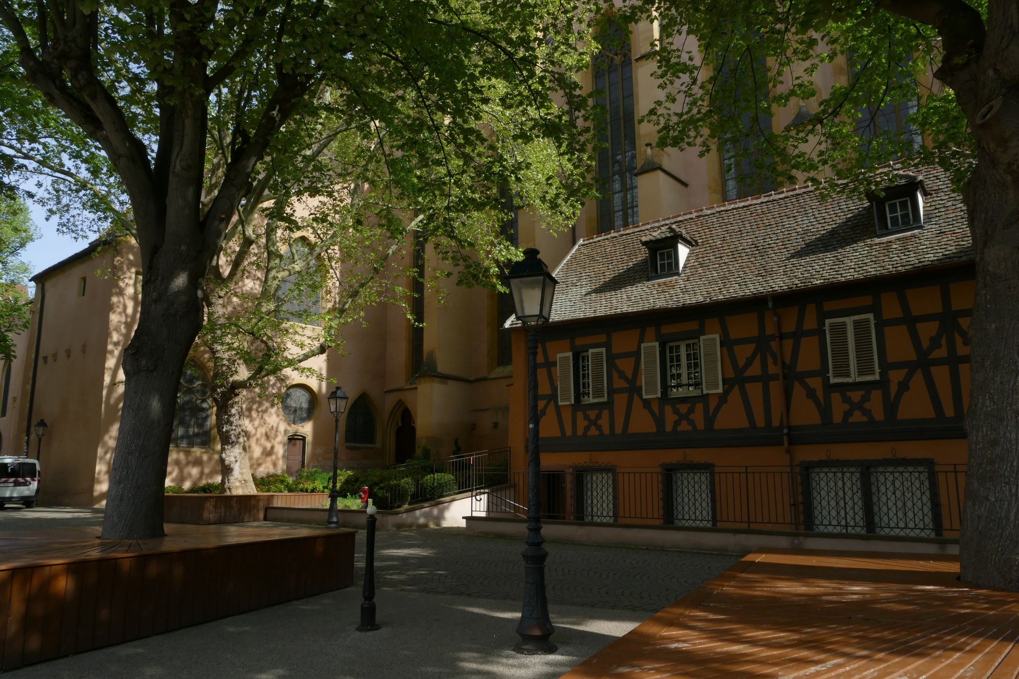 St Matthieu's and attached house