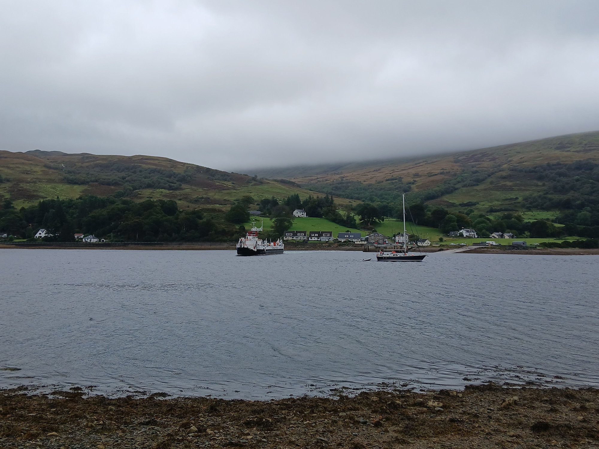 The short ferry crossing