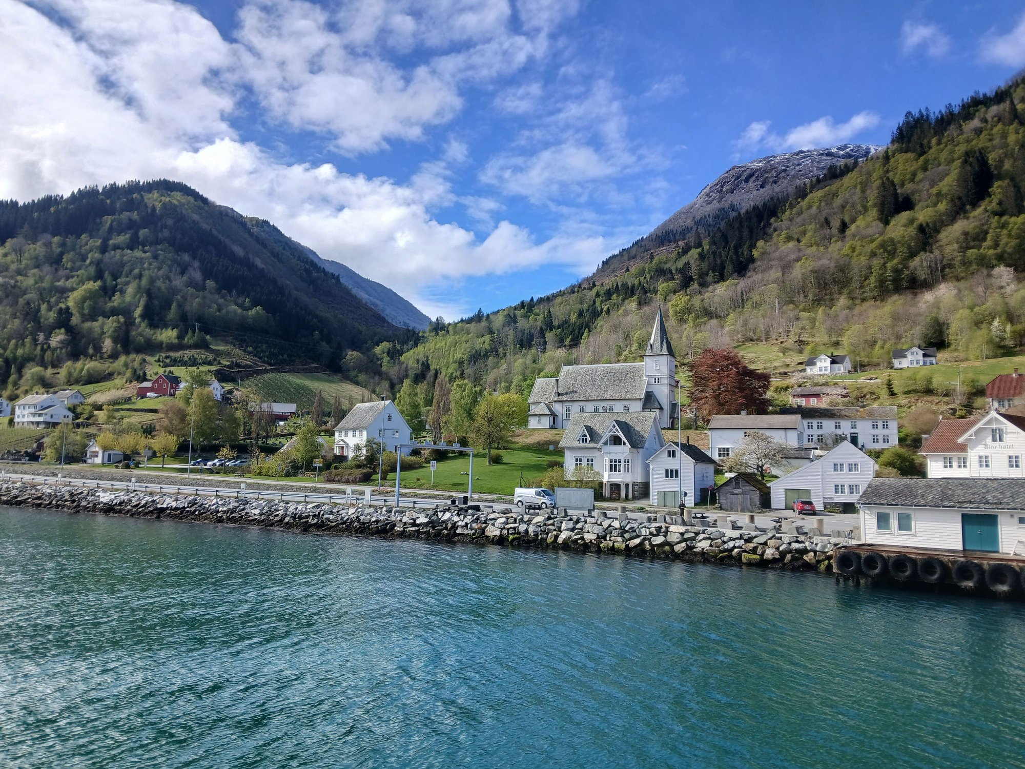 The village of Utne