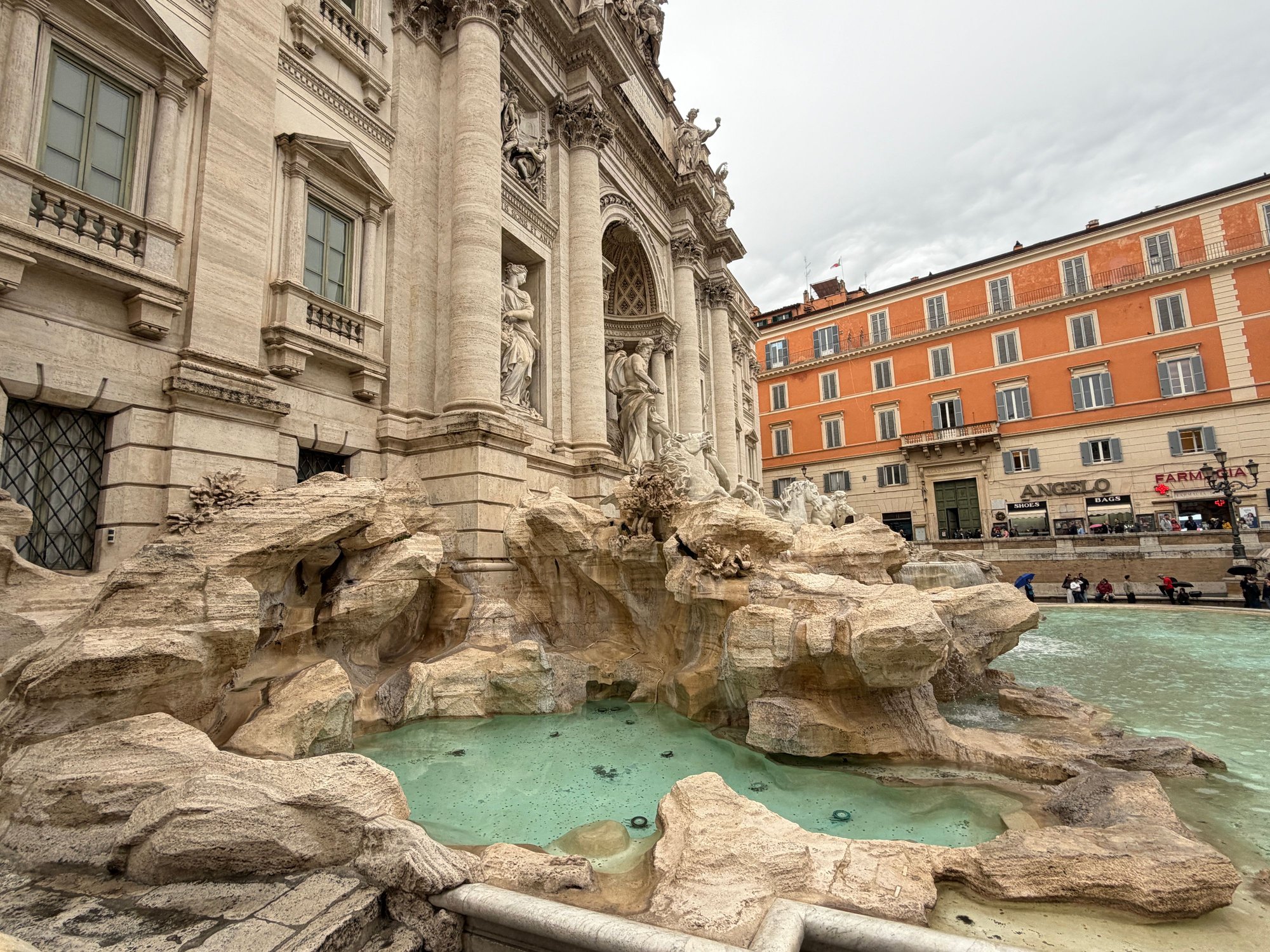 “The Trevi Fountain in Rome