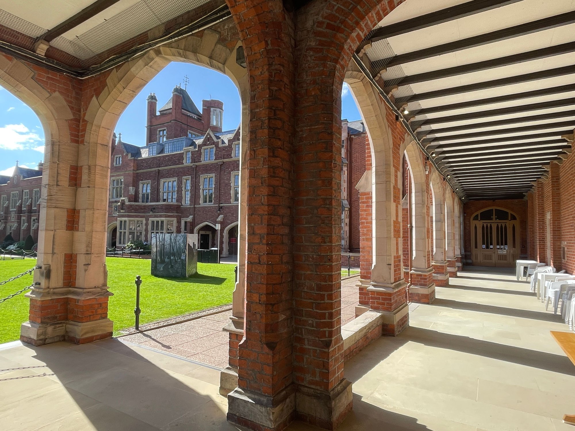University courtyard