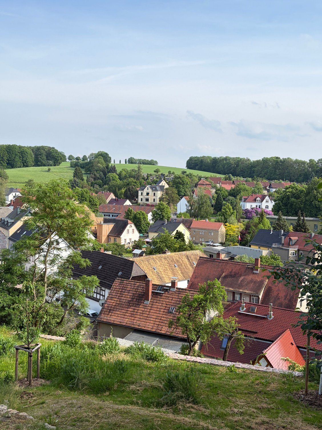 It is a small village