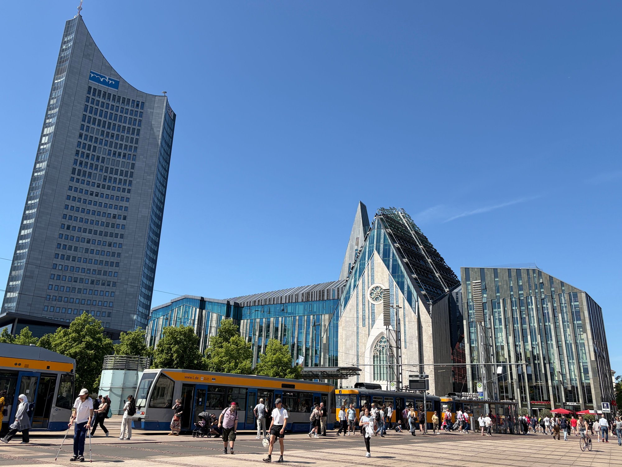 Panorama building and University