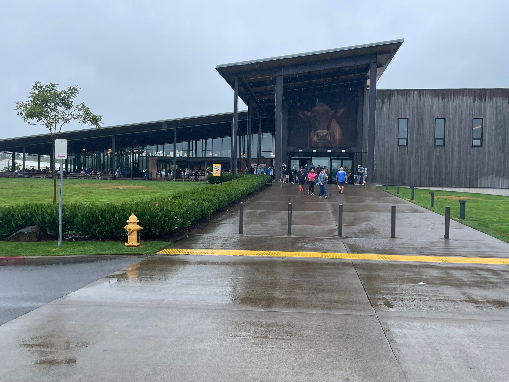 Walking into the Tillamook Creamery, the Holy Grail for Cheddar.