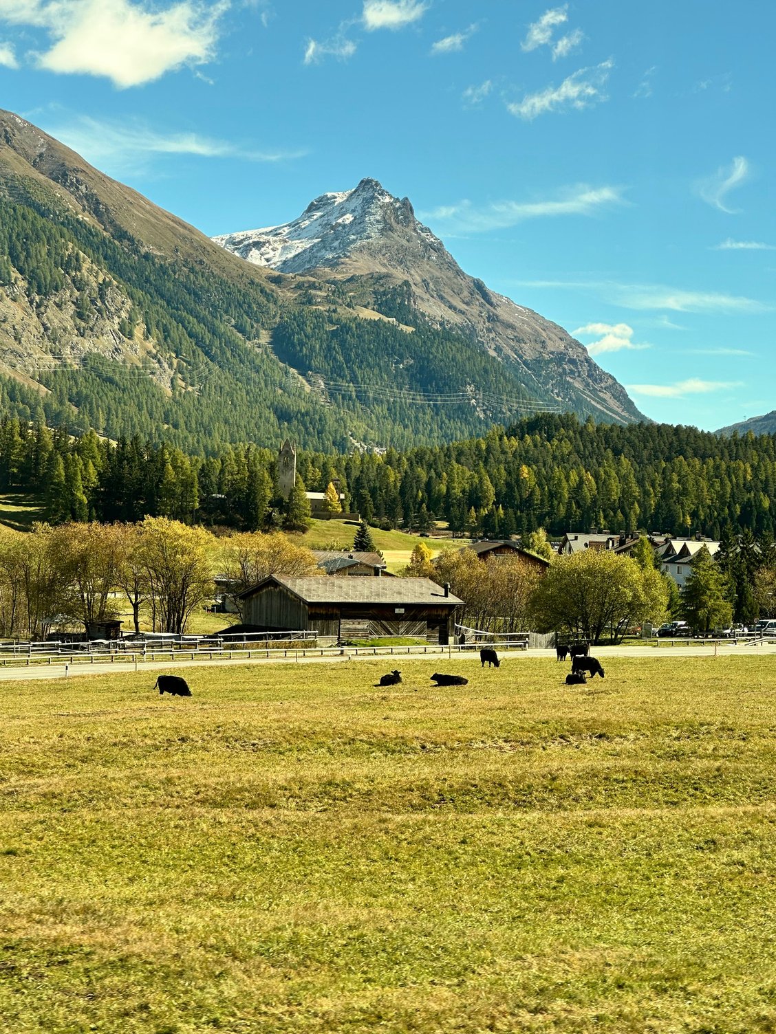 Passing through Celerina