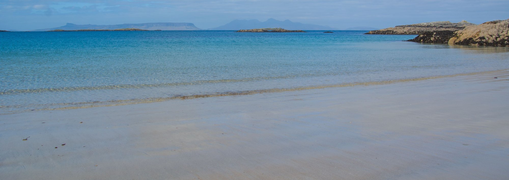 Rum and Eigg on the horizon