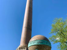 Civil War Monument honoring all the deceased union army soldiers.