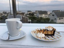 It wasn’t really dessert. It was dinner. Wah! Summer is over. 😞