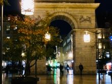 Dijon Arch In the rain