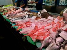 Lots of fresh seafood, too.