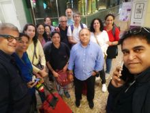 Our gang of 14 friends met at Mumbai airport. I am still on call with ANA to sort out the issue of possible Skiplagging.