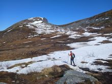 Now we understood why the Norwegians invented the walking poles !