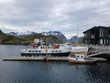View of boats at the pier