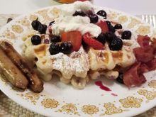 Belgium Waffle , but  nah !! you would not like this.