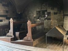 Pews where generally there are people having a moment