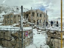 Terrific WWI Museum, formerly a fort on the Italy/Austrohungarian border high in the mountains.