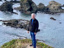 Trail near our rental 