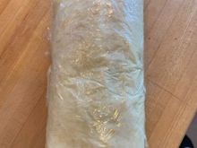 Before baking (this is the one I froze)