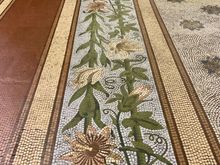 Floor mosaics are quite impressive 