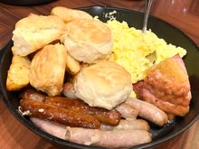 The breakfast skillets from the Polynesian Resort