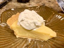 Third piece with extra creamy cool whip