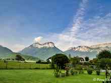 It was bright, sunny and cheerful morning. We had one of the best view from our villa itself. Lush green meadows, picturesque village, cows in the farms, majestic mountains all around. 