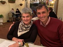 My dear mr. gruezi and me still going strong after 33 years. 