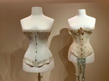 So that’s what was underneath all those teeny waisted gowns.