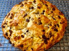 I always bake Irish soda bread 