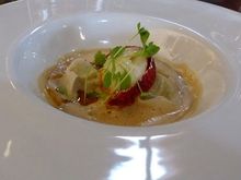 Lobster dish was an add on....rich and delicious