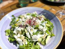 The gem salad at Beach Club Hvar. One of the best salads of my life!