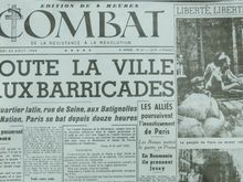 A historical headline.