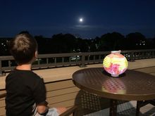 m-yk brought along his LED-operated lantern for mid-autumn festival