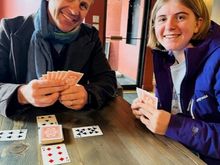 Two of my favorite people today. 