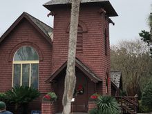 
Decommissioned Episcopal Church in Carpenter Gothic style used for weddings and occasional services 
