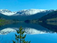 On the road to Flåm 