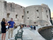 We are outside of the Walled City on the East side of the City