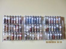 Finally, a spice rack. Not sure I'm all that keen on it, but it's useful.