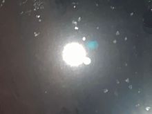 Here is the full moon from my bathroom skylight. 
