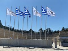 The Panathenaic Stadium, constructed in the 4th C BC but underwent major changes in the late 19th century and was connected to the revival of the Olympic Games in 1896.