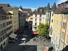 view from our hotel in Zurich