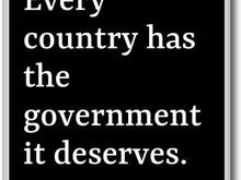 Although this was said by an 18th century monarchist, I think it holds true.
My Wisconsin bright spot:  We still have Tammy Baldwin as Senator; she held off the Californian carpet-bagger Hovde.