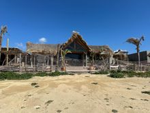 Does this look as if it will transform into a top-tier new restaurant at the end of this week?   To me, the answer was an emphatic, "NO!"  But I was wrong!  The future home of AZOTEA EL PALMAR