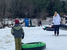 Tubing at Bousquet Mountain