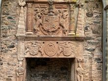 Huntly fancy fireplace 