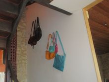 Another view of them. I'm going to underline them with Senegalese baskets, I think.